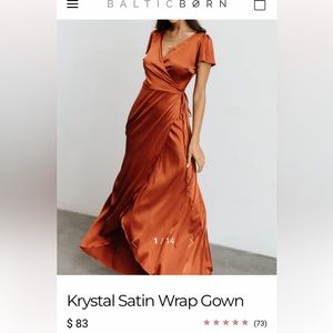 Baltic Born Copper Gown
